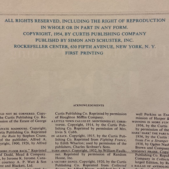 The Saturday Evening Post Treasury Vintage Book 1954 - Picture 6 of 16